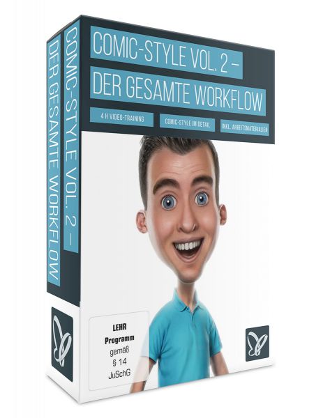 Comic-Style Vol. 2 - Der komplette Workflow Comic-Style Vol. 2 - Der komplette Workflow